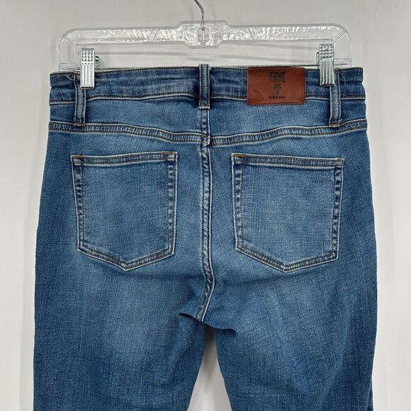 FRYE Women's Mid Rise Stretch Blue Denim Casual Skinny Jeans Size 4 - Picture 5 of 8